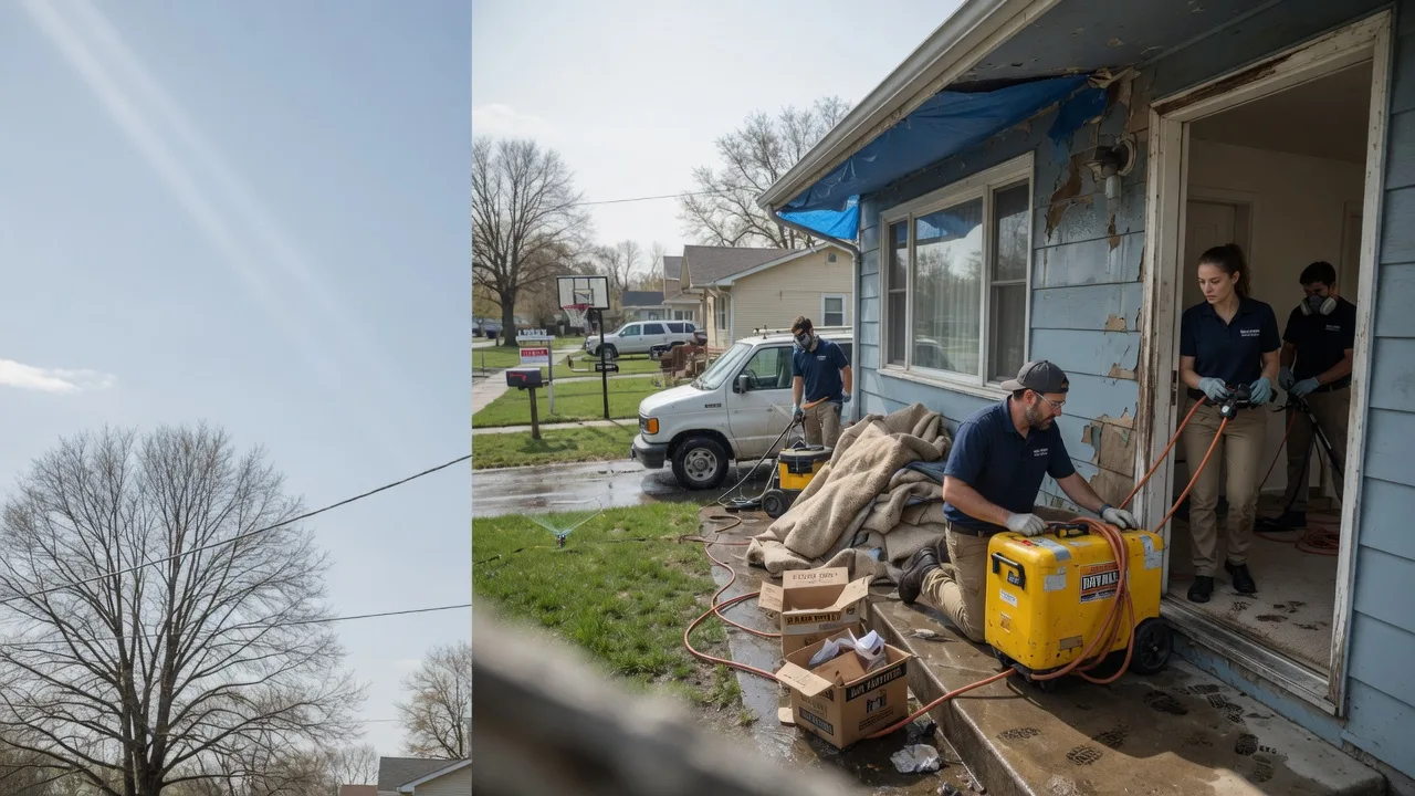 Basement Flood Cleanup in Branchville, VA near me